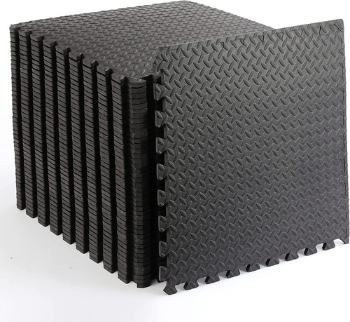 Soft foam exercise floor mats - exercise,