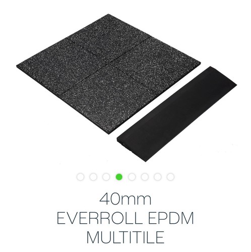 Gym flooring 40mm everroll - gym,
