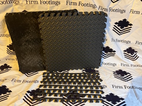 Black interlocking eva foam - interlocking,