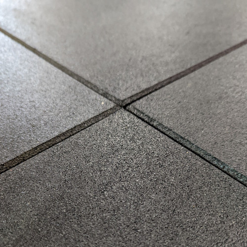 Rubber gym mat - rubber, tiles