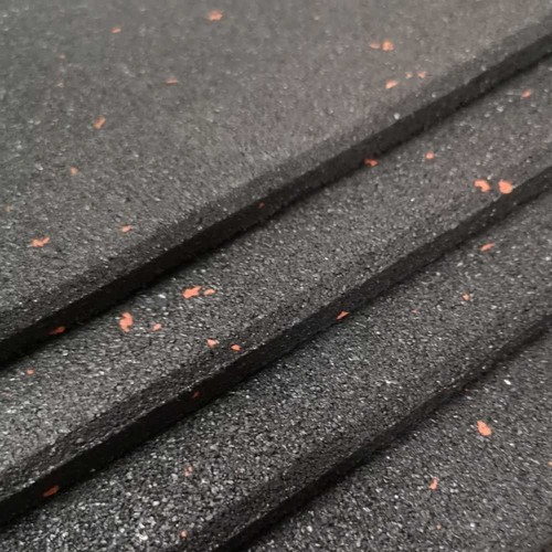 Rubber gym floor - tiles, |