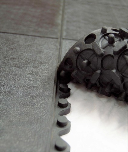 Rubber gym mat - floor, |