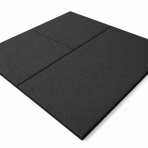 Rubber gym floor mat - floor, tiles